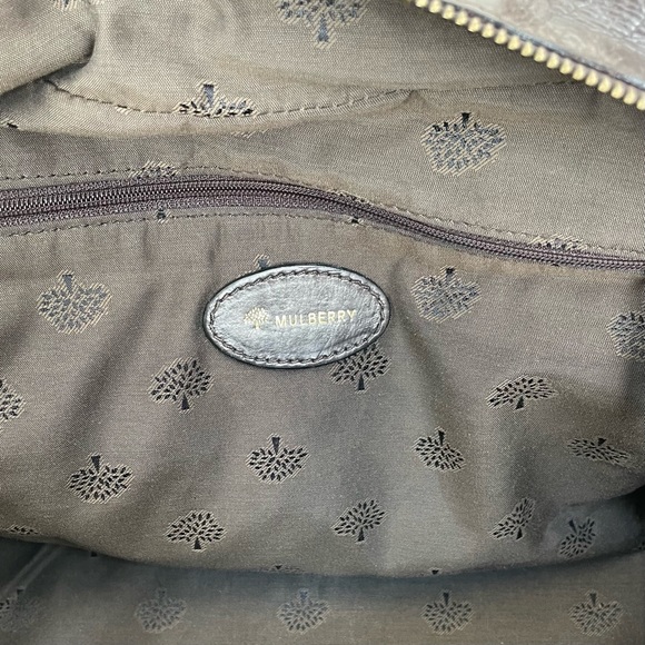 Mulberry brown leather shoulder bag - Picture 4 of 14